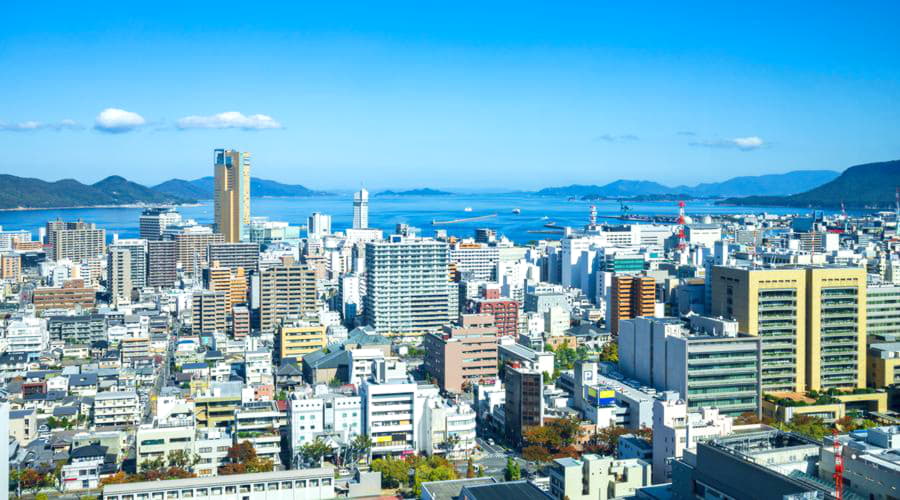 Our car rental services offer a diverse selection of vehicles at in Takamatsu.